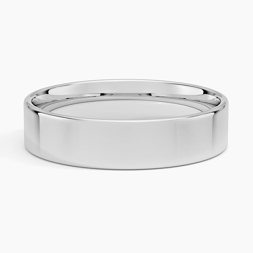 Platinum Mojave Slim Profile 5mm Wedding Ring