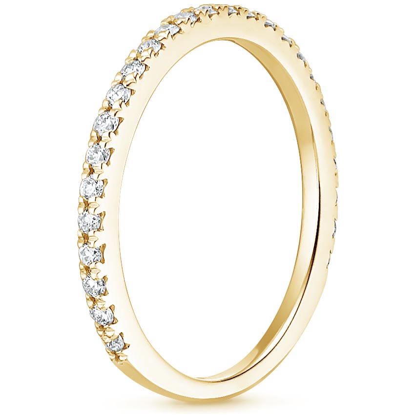 18K Yellow Gold Luxe Sonora Diamond Ring (1/4 ct. tw.), large side view