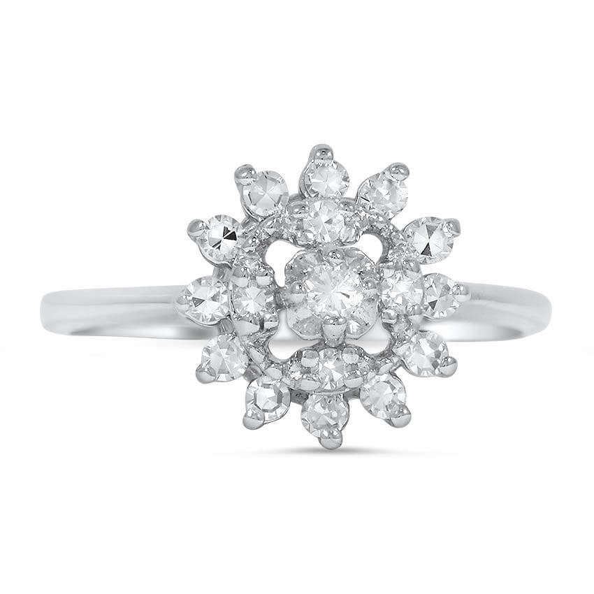 Retro Diamond Vintage Ring