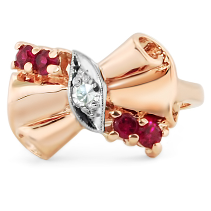 Retro Diamond Vintage Ring