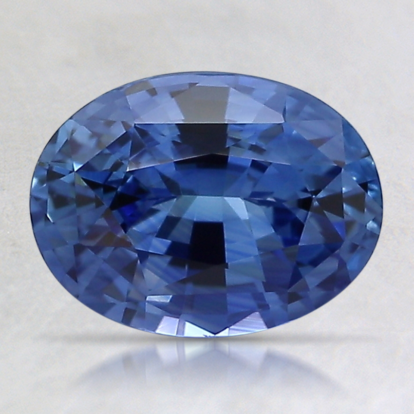 8.6x6.4mm Premium Blue Oval Sapphire