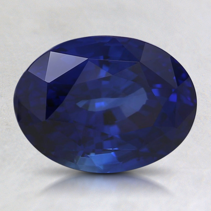 8.8x6.6mm Super Premium Blue Oval Sapphire