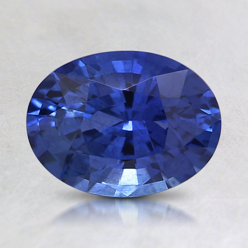 8x6.6mm Premium Blue Oval Sapphire