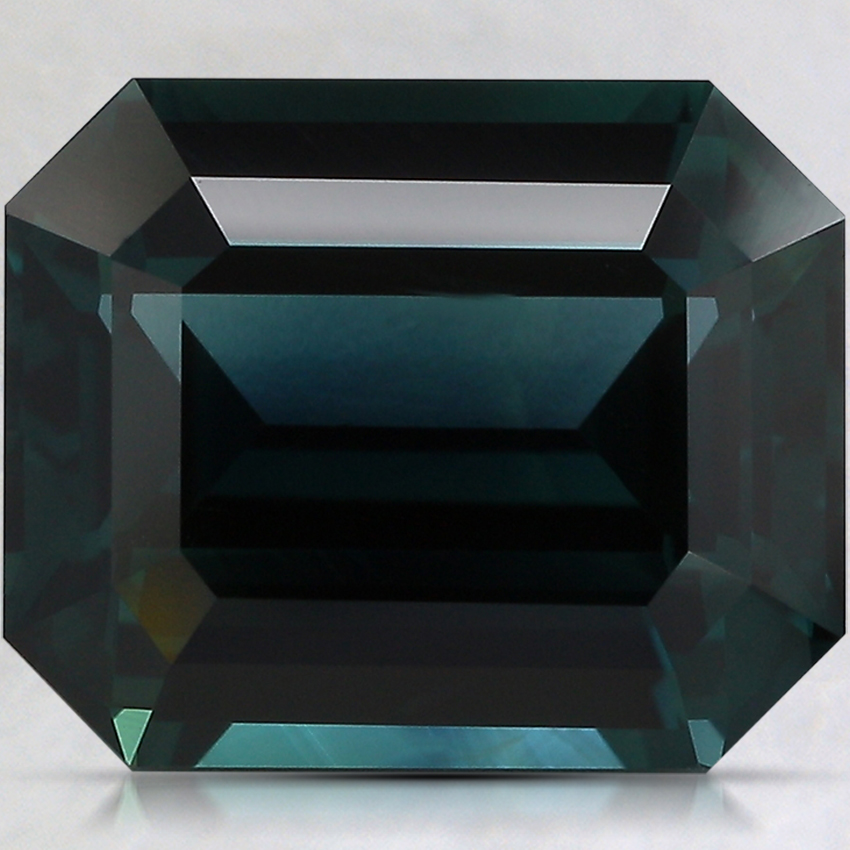 12.4x10.2mm Super Premium Teal Emerald Sapphire