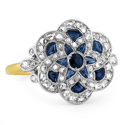 Victorian Sapphire Vintage Ring