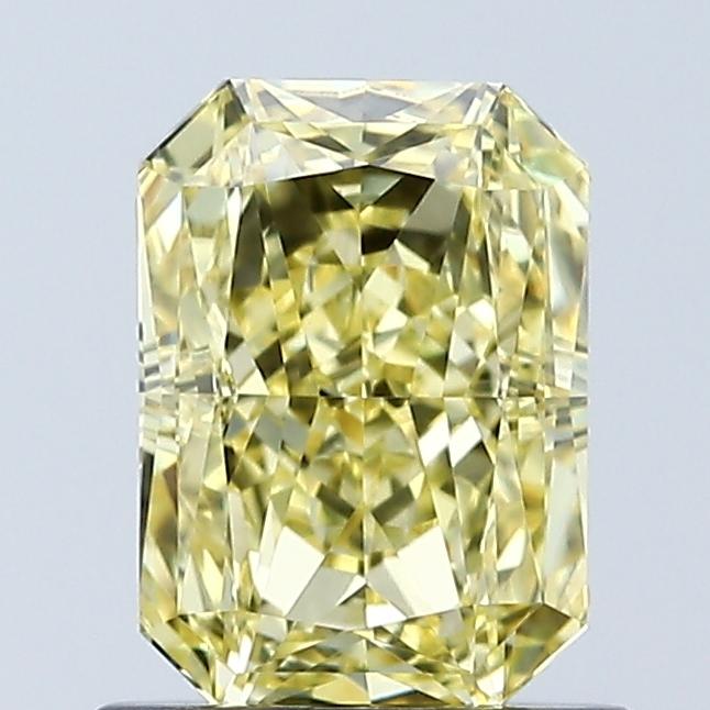 1.04 Ct. Fancy Vivid Yellow Radiant Lab Grown Diamond