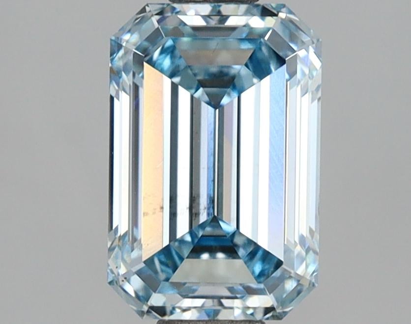 2.04 Ct. Fancy Blue Emerald Lab Grown Diamond