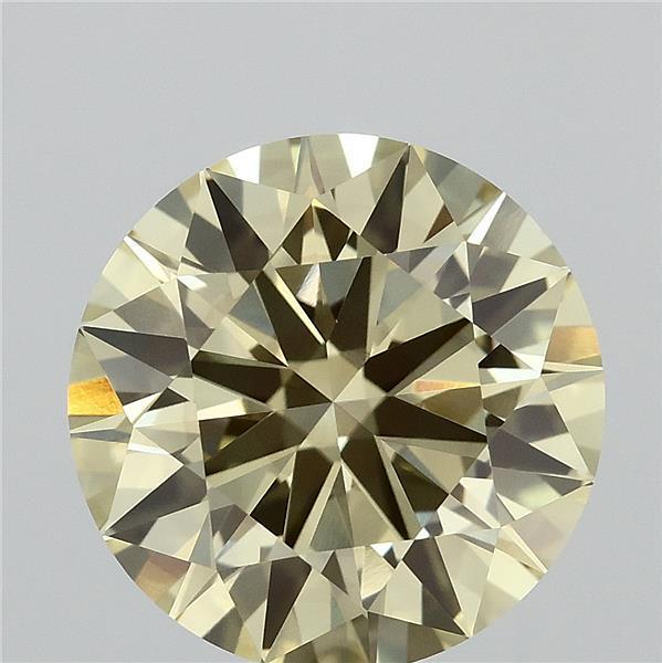 4.00 Ct. Fancy Intense  Yellow Round Lab Grown Diamond