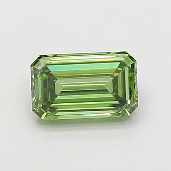 1.05 Ct. Fancy Vivid Green Emerald Lab Grown Diamond