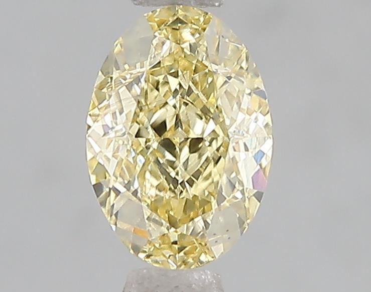 1.09 Ct. Fancy Intense Yellow Oval Lab Grown Diamond