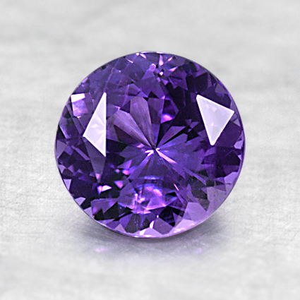 6.9mm Purple Round Sapphire