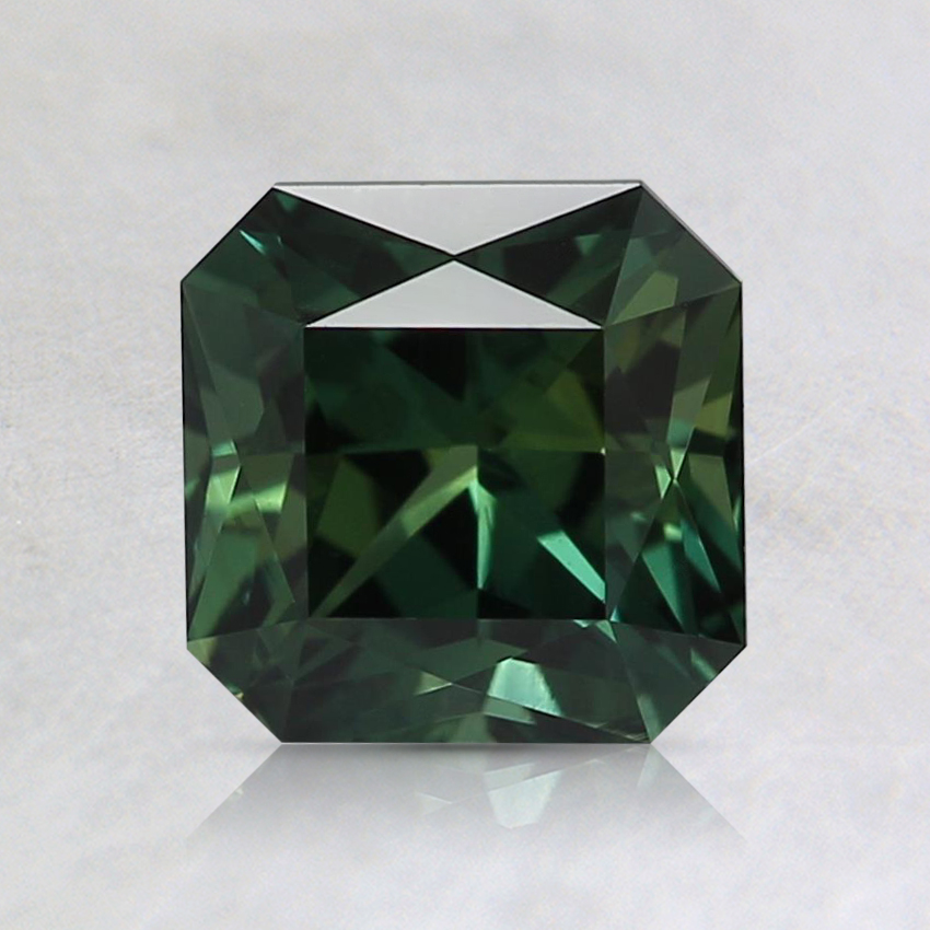6.1mm Unheated Teal Radiant Sapphire