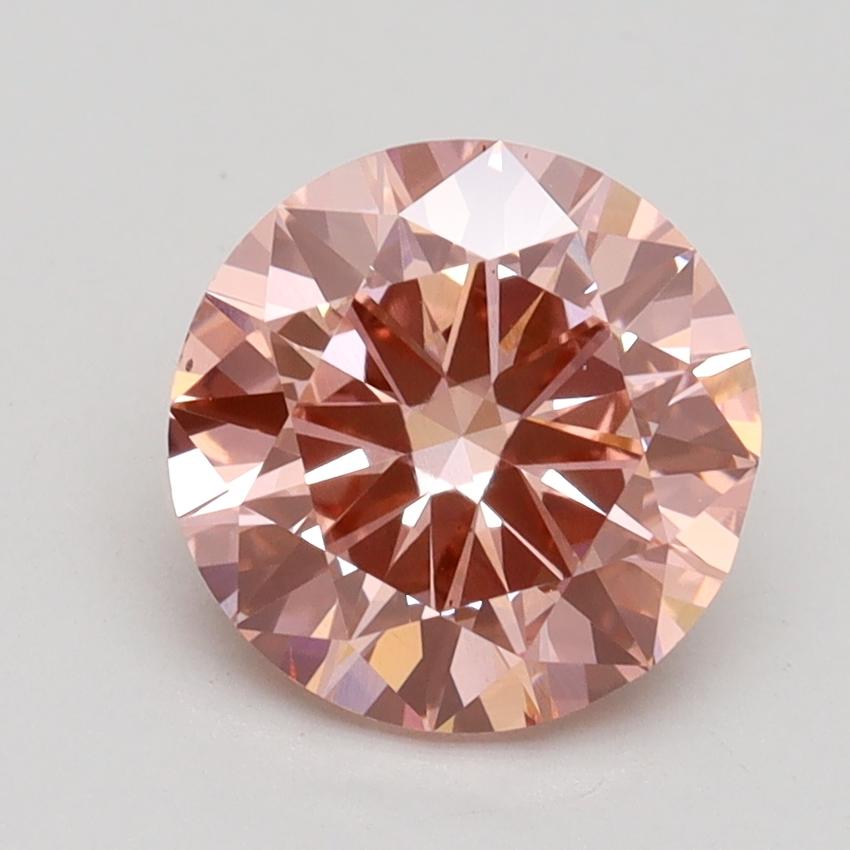2.00 Ct. Fancy Intense Pink Round Lab Grown Diamond