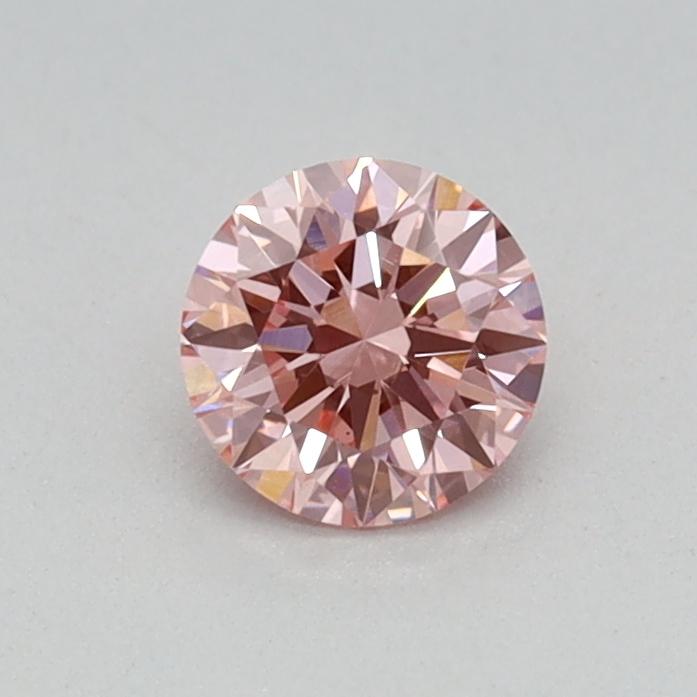 0.31 Ct. Fancy Intense Pink Round Lab Grown Diamond