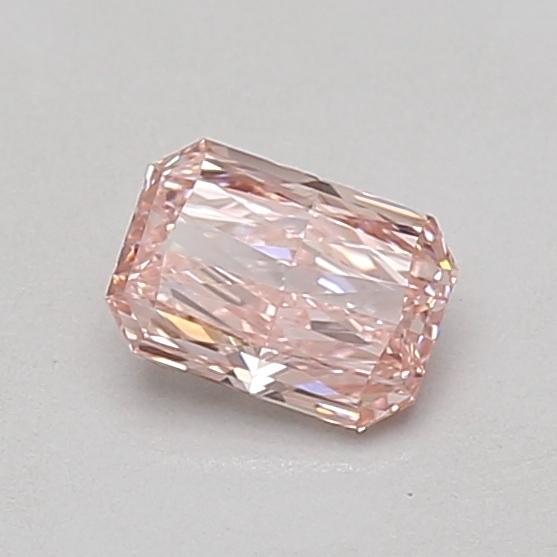 0.54 Ct. Fancy Intense Pink Radiant Lab Grown Diamond