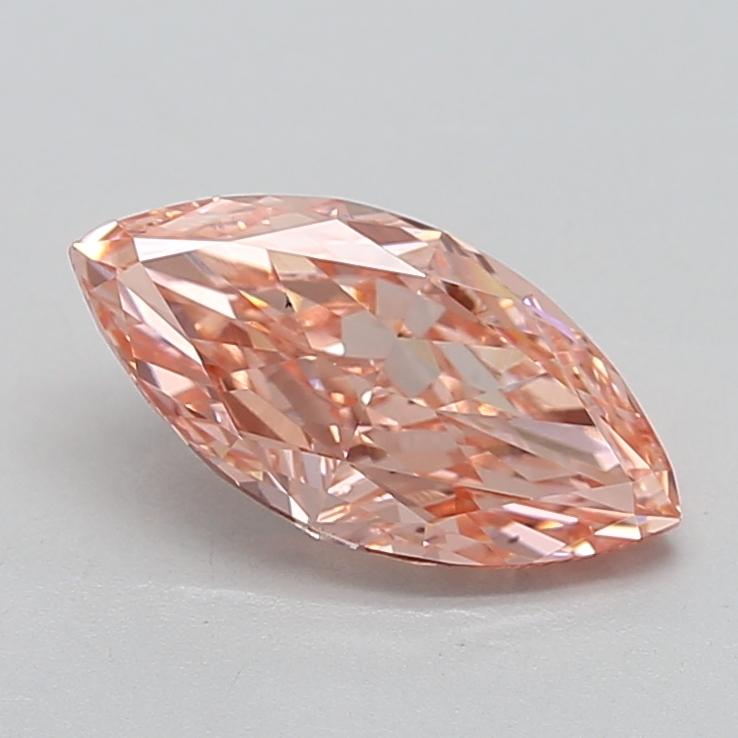 2.12 Ct. Fancy Vivid  Pink Marquise Lab Grown Diamond