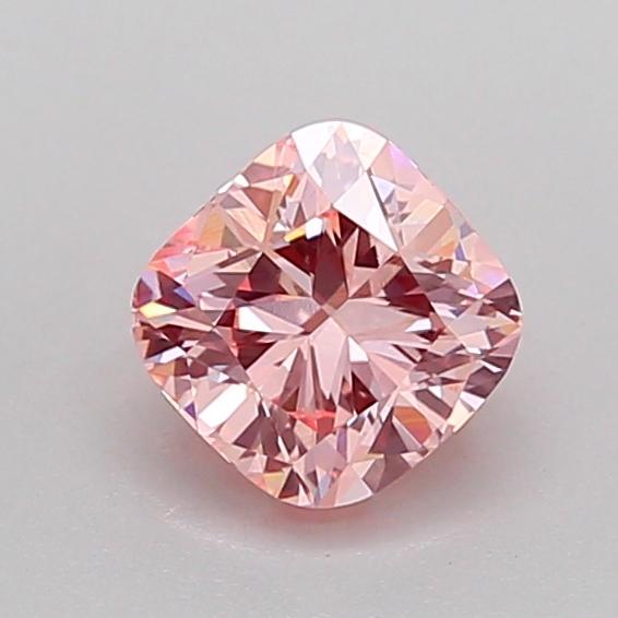 1.02 Ct. Fancy Intense Pink Cushion Lab Grown Diamond