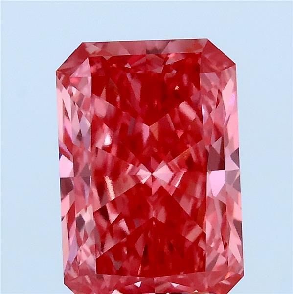 2.07 Ct. Fancy Pink Radiant Lab Grown Diamond