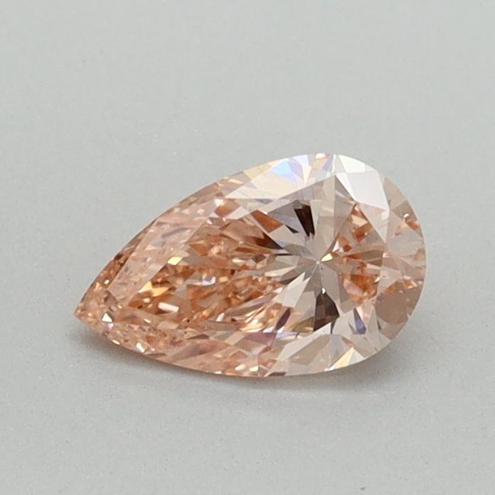 0.42 Ct. Fancy Intense Pink Pear Lab Grown Diamond