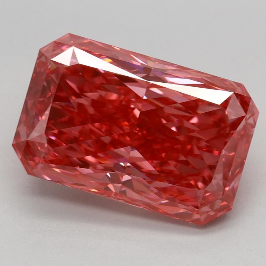 3.75 Ct. Fancy Vivid Pink Radiant Lab Grown Diamond