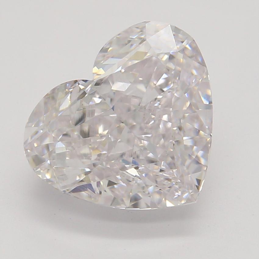 2.03 Ct. Light Pink Heart Diamond