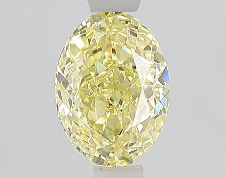 1.03 Ct. Fancy Light  Yellow Oval Lab Grown Diamond