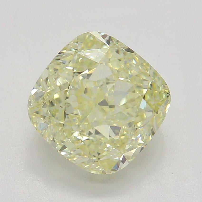 1.25 Ct. Fancy Light Yellow Cushion Diamond
