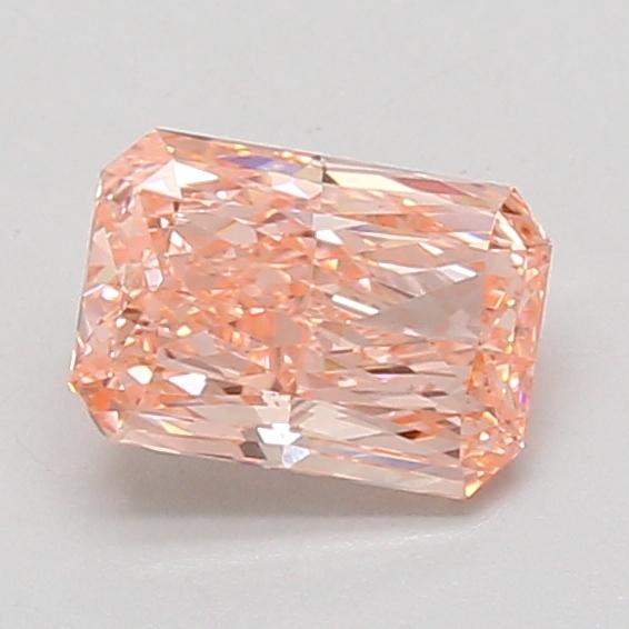1.10 Ct. Fancy Vivid Pink Radiant Lab Grown Diamond