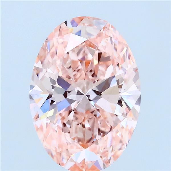 2.00 Ct. Fancy Pink Oval Lab Grown Diamond