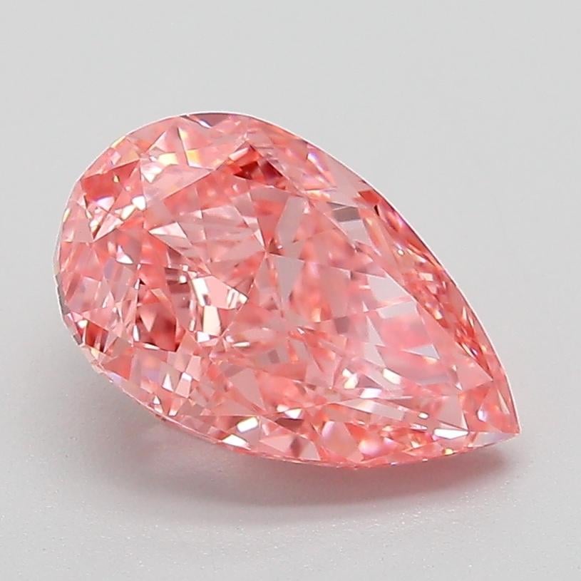 2.12 Ct. Fancy Pink Pear Lab Grown Diamond