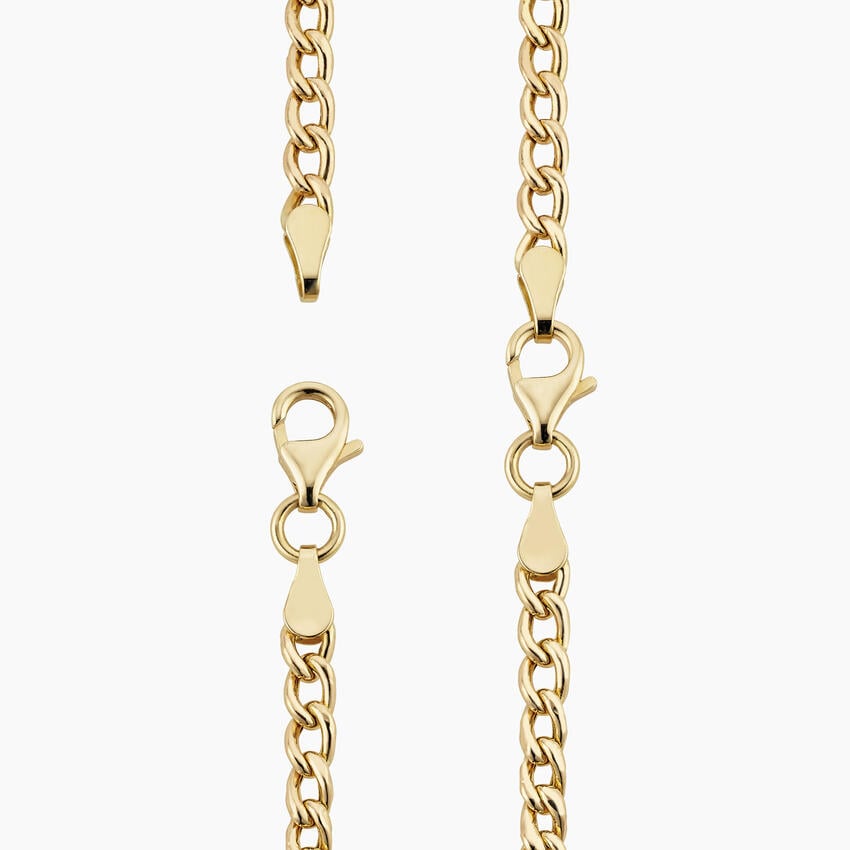 14K Yellow Gold Kendall Lab Diamond Chain Necklace (2/3 ct. tw.), large additional view 3