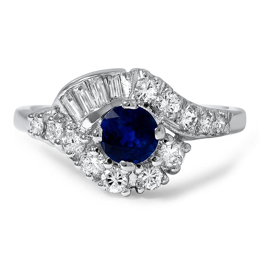 Retro Sapphire Vintage Ring