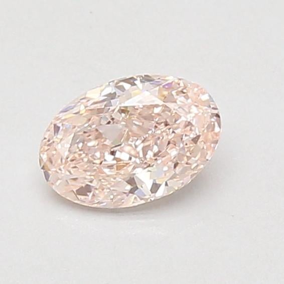 0.59 Ct. Fancy Pink Oval Lab Grown Diamond
