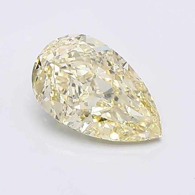1.11 Ct. Fancy  Yellow Pear Lab Grown Diamond