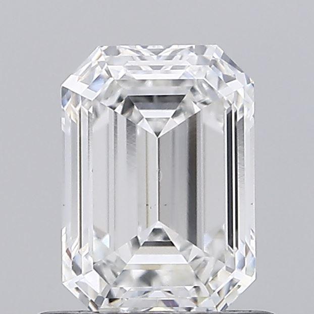 0.94 Ct. Fancy Vivid Blue Emerald Lab Grown Diamond
