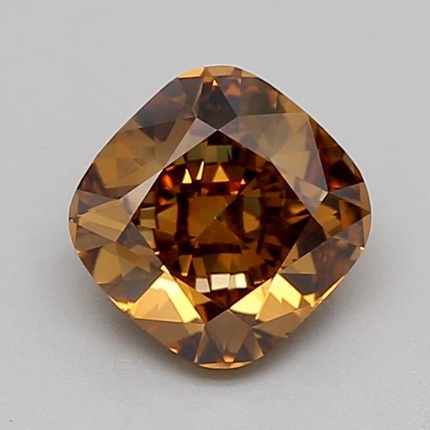 1.02 Ct. Fancy  Brown Cushion Lab Grown Diamond