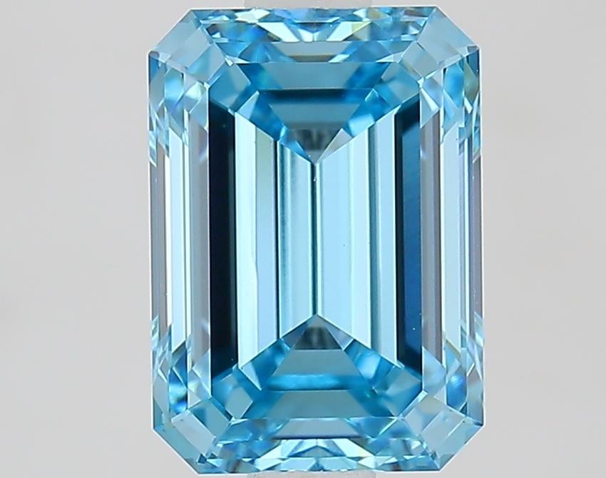 2.12 Ct. Fancy Blue Emerald Lab Grown Diamond