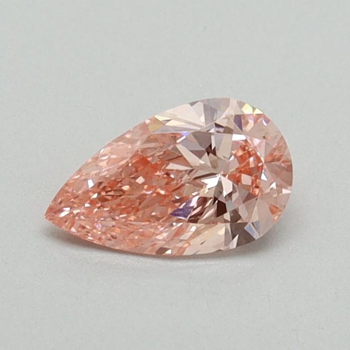 0.38 Ct. Fancy Vivid Pink Pear Lab Grown Diamond