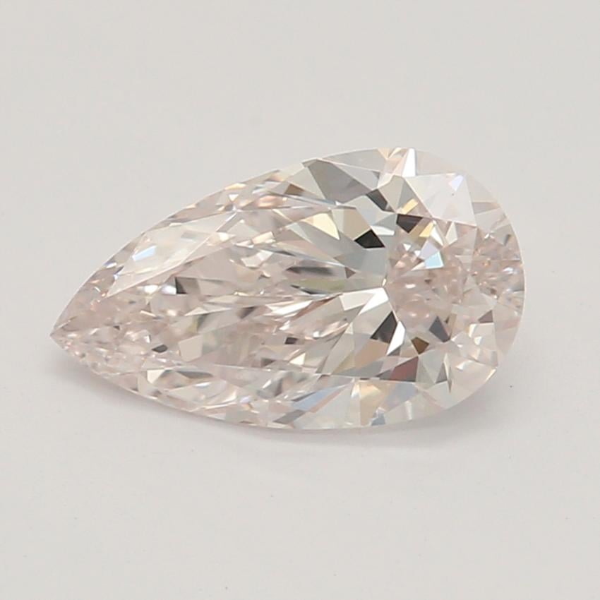 0.50 Ct. Very Light Pink Pear Diamond