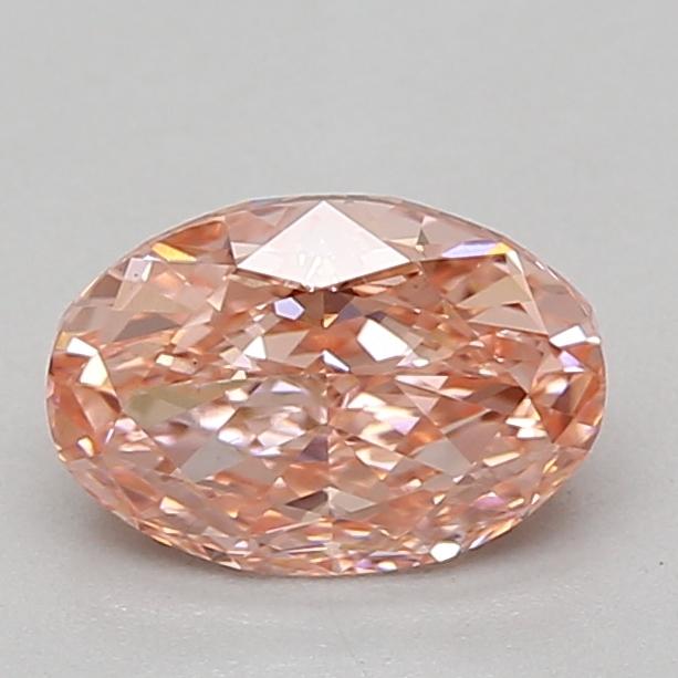 1.59 Ct. Fancy Vivid Pink Oval Lab Grown Diamond