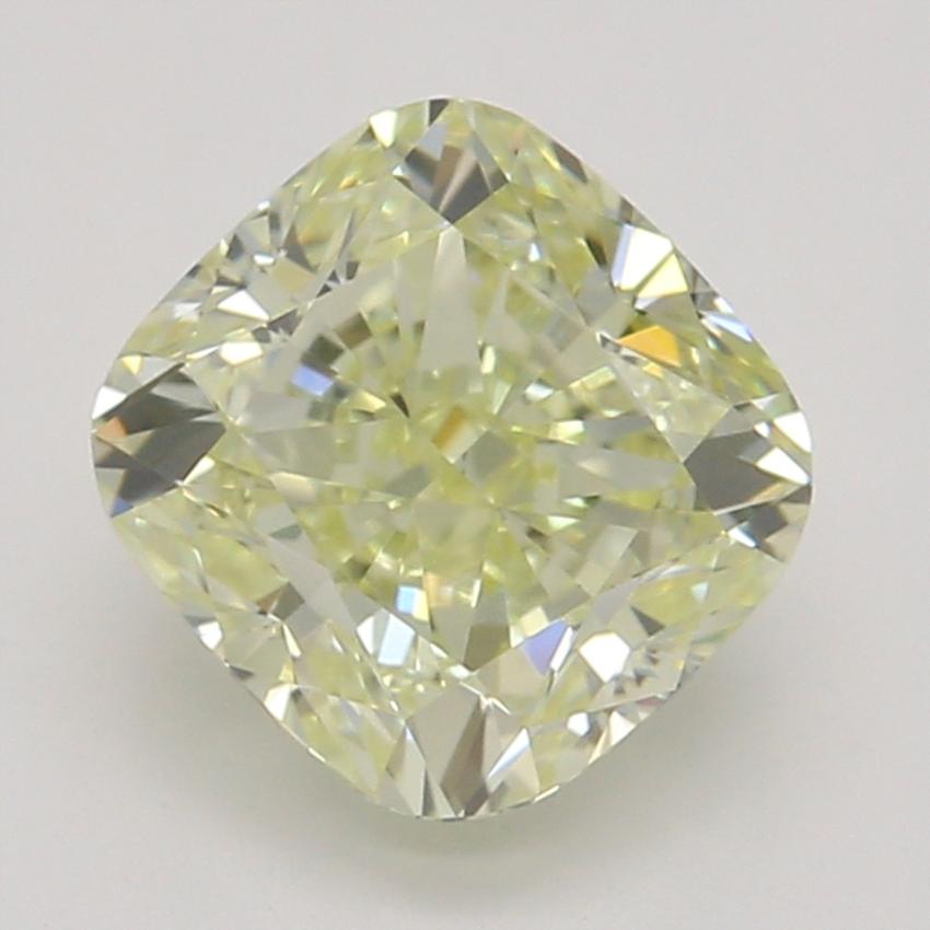 1.01 Ct. Fancy Light Yellow Cushion Diamond