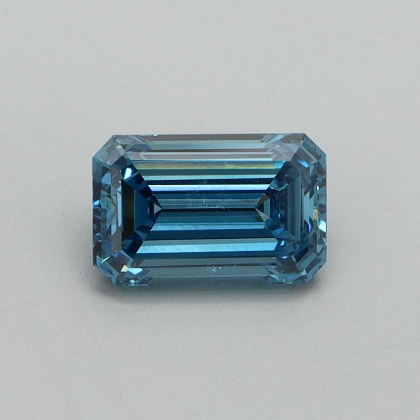1.03 Ct. Fancy Vivid Blue Emerald Lab Grown Diamond