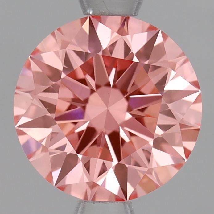 1.07 Ct. Fancy Vivid Pink Round Lab Grown Diamond
