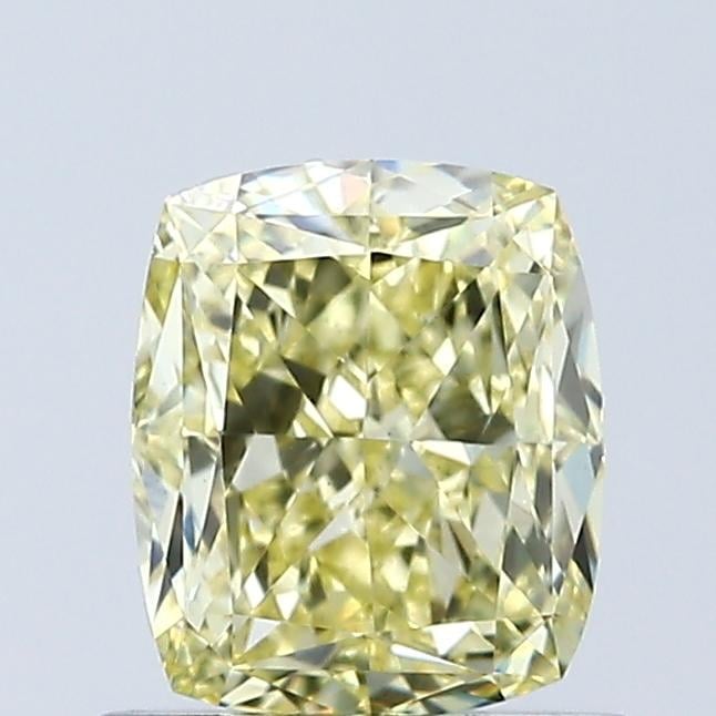 1.05 Ct. Fancy Intense Yellow Cushion Lab Grown Diamond