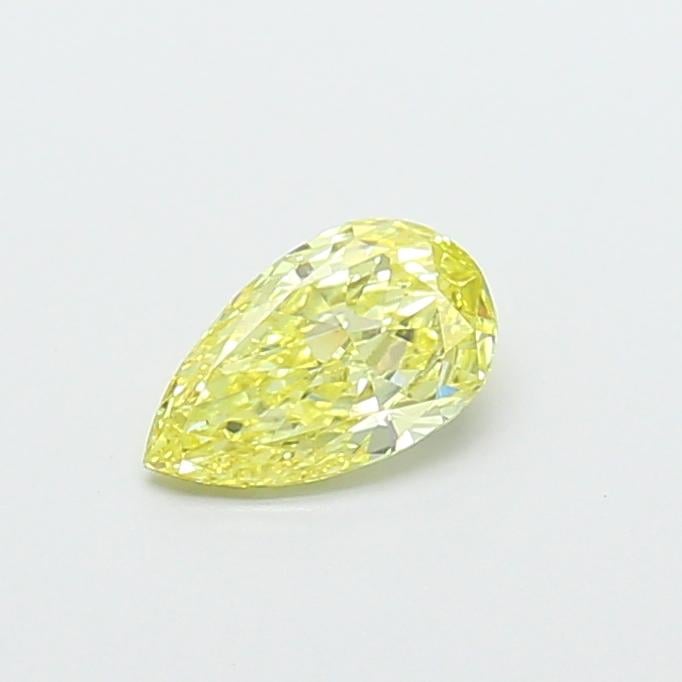 0.59 Ct. Fancy Yellow Pear Lab Grown Diamond