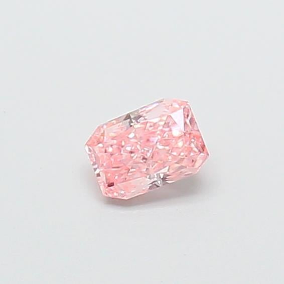 0.25 Ct. Fancy Vivid Pink Radiant Lab Grown Diamond