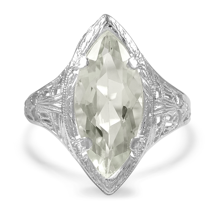 Art Deco Other gemstones Vintage Ring