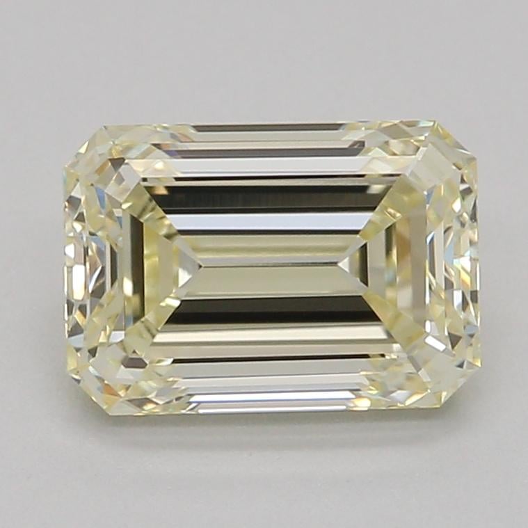 1.05 Ct. Fancy Yellow Emerald Lab Grown Diamond