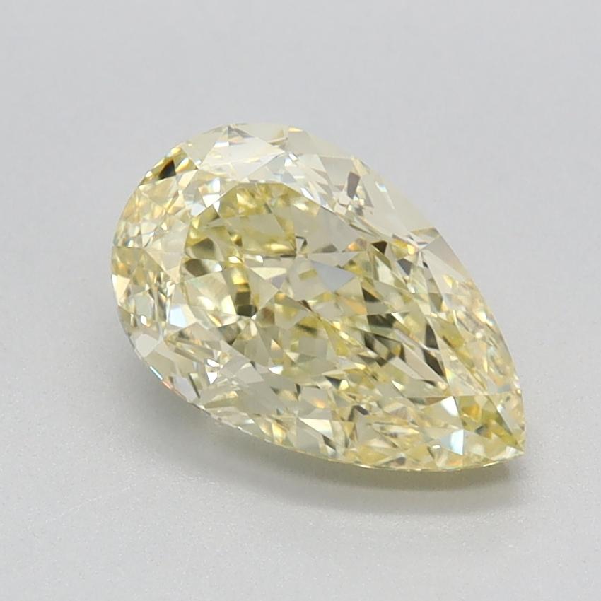 1.41 Ct. Fancy Yellow Pear Lab Grown Diamond