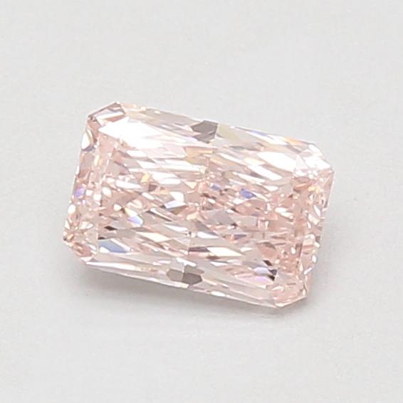 0.62 Ct. Fancy Pink Radiant Lab Grown Diamond